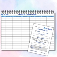 Gcash Transaction Slip | Gcash Transaction Record | Gcash, Maya | A5 Notebook