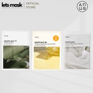 ANUA Heartleaf Sheet Mask (Heartleaf 77 / Heartleaf 80 / Heartleaf Cream Night Solution) 面膜