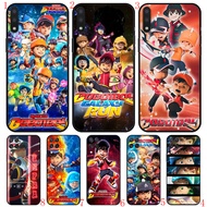 Huawei Y5P Y6P Y8P Y7A Y9A Y8S Y9S Y6 Y7 Y9 Prime 2019 V5 Cartoon Boboiboy Soft black phone case