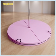 MagiDeal Four-Panel Round Dance Pole Mat Shock-Absorbent Pole Dance Mat Thick Anti-Slip for Dancers 