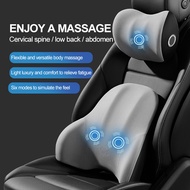 Baru Kereta Lumbar Sokongan Cahaya Mewah Keselesaan Pinggang Kusyen Kerusi Tinggi-Akhir Urut Elektrik Urut Leher Headrest Bantal Sokongan Lumbar set