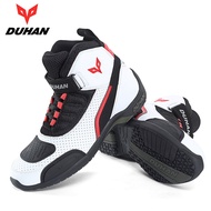DUHAN | รองเท้าขี่มอเตอร์ไซค์สำหรับผู้ชายทุกฤดูกาล