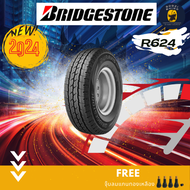 BRIDGESTONE รุ่น DURAVIS R624 215/75R14 225/75R14 225/75R15 ยางใหม่ปี 2024 (ราคาต่อ 1 เส้น) แถมฟรีจุ