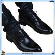 XES Men BSMCXH17 Formal Work Shoes (Black)