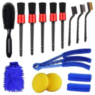 15 PCS Car Cleaning Kit Detail Brushes, Wheel Brush, Tire Brush Kit
