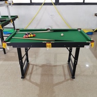 ⭐ ◿ ✷ 47*25.6 inches Mini billiard Table for Kids adjustable metal legs billiard table set pool tab