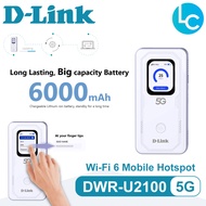 D-Link DWR-U2100 5G NR Dual Band AX900 Wi-Fi 6 Nano Sim Card Mobile Hotspot portable Wireless Modem 