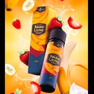 toko759 BANANALICIOUS LIQUID 60ML FREEBASE STRAWBERRY BANANA LICIOUS CREAMY