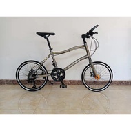 Raleigh Mini Velo Bicycle Ltwoo 18 Speed 20 inch 451 Wheel