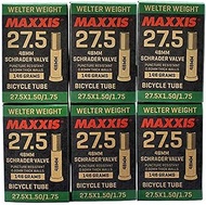 Maxxis Welter Weight 700x18-25C 48mm Bike Inner Tube Presta FV, 6Pack, STB2031-6