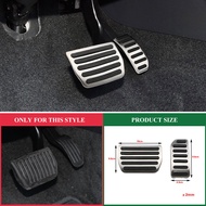Stainless Steel Foot Pedal Cover for Volvo S60 V60 XC60 S80 S 60 2009 - 2018 AT MT Gas Brake Car Ped