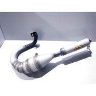 knalpot vespa racing kanan atau kiri  galvanis  kia muffler