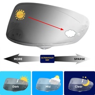 【2025NEW】Motorcycle Photochromic Helmet Visor For HJC C10 HJ-34P Helmet Visor goggles hromic Tea bla