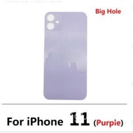 1 Keping Kaca Belakang Lubang Besar Gantian Untuk Penutup Bateri Belakang IPhone 11 Pro Max