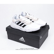 ♙☃ADIDAS NEO FUTUREFLOW Cloudfoam Comfort White/Black Mens Sneakers Running Shoes RunPremium-36-45 E