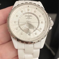 保證專櫃真品 新款錶扣❤️特殊款 附購買證明、保固 95成新 11鑽 36mm 38mm Chanel 香奈兒 J12 機械錶