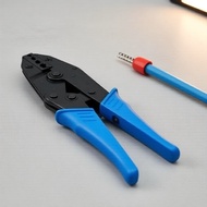HS-40J 23-10AWG 0.25-6.0mm2 Pin Terminal Crimp Pliers Set, European Style Set Pengapit Terminal Pin 