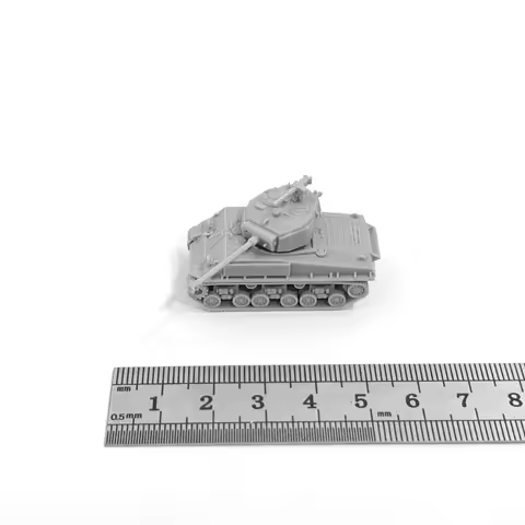 1/144 Scale M4A3E8 Sherman Tank MODEL KIT