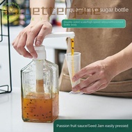 BETTER-JANE Syrup Dispenser, 1600ml 5/8/10CC Syrup Squeeze, Useful Fructose Quantitative Multi-Funct