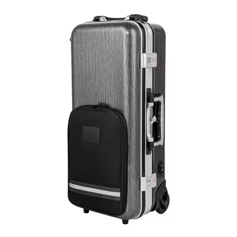 Alto Saxophone Bag Plastic Saxophone Storage Bag Waterproof Wear-resistant Sax Trolley Case Woodwind