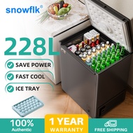 Snowflk Freezer Inverter Chest Freezer Refrigerator Mini Freezer Multifunction Upright Freezer Peti 