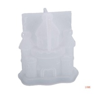 10MK Handicrafts Soap  Resin Casting Mold DIY  Jewelry Castle House Mould