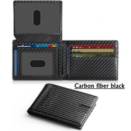 QuXis 2025 News Minimalist wallet for men with cash slotPop up wallet with Id windowSlim bifold wall