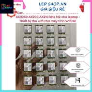 Intel AX210 BE200 WIFI Card with M2 slot for laptop - Wifi receiver for computers Wifi 6E, Wifi 7