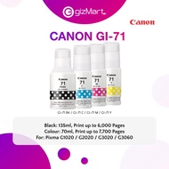 CANON GI-71 Ink Bottle for Canon PIXMA G1020 / G2020 / G3020 / G3060