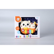 TOYS Cat Piano Model 503-19 Size 19.4x4.7x16.7 Cm. Mixed Colors Good Quality Products