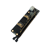 Gen4 2 Ports SlimSAS 8I X2 to PCIE 4.0 X16 Slot Adapter Board Replacement Spare Parts Accessories for Network Card Graphics Video Card Capture Card