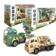 Battery Operated Military Series Radar Vehicle Toy Truck With 4D Lights & Sound
