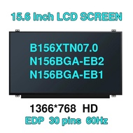New 15.6 inch Slim Laptop LCD Screen B156XTN07.0 Fit N156BGA-EB2 EB1 N156BGE-E42 E41 LP156WHU-TPG1 L