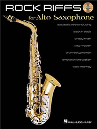 ROCK RIFFS for Alto Saxophone +CD (新品)