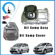 OEM ENGINE OIL SUMP ASSY PERODUA MYVI 2005-2017 ALZA OIL PAN COVER GASKET NJW