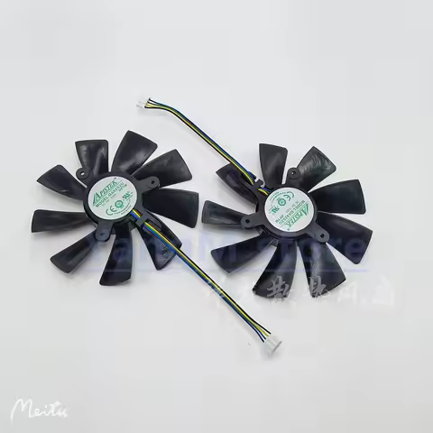 New Cooler Fan Cooling For DataLand RX 580 590 GME 8G X 5500XT Radiator GAA8S2U PFTC 12V GA91S2H Rad
