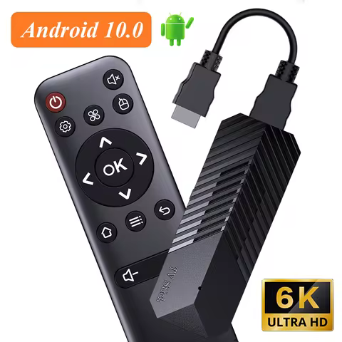 HONGTOP T3Mini Smart TV Stick Android 10.0 Allwinner H616 Support 4K HD Video WIFI Smart TV Stick 10