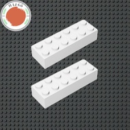 Combo of 2 tall white 2x6 bricks
