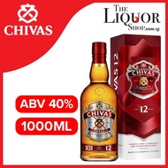 (1L) Chivas Regal 12 Years Old with Box - Local Agent Stock