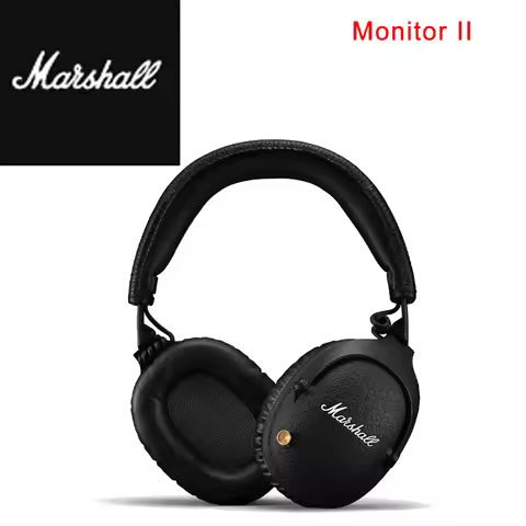 Marshall MONITOR II A.N.C. Wireless Headphones - Active Noise Cancelling, 45H Playtime, Multi-Direct