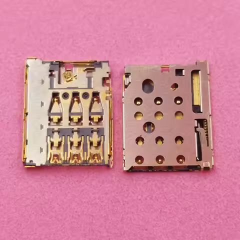 2Pcs Sim Card Reader Slot Tray Holder Connector For Nokia N830 950 XL 950XL RM984 Lumia 830 735 730 