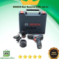 IR Bosch Bor Baterai GSR 120 Li bor cas 2 baterai