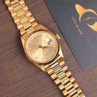 Rolex Day-Date 18038 Gold Ghost Dial