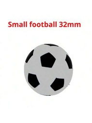 2入組桌上足球機配件32mm黑白足球（產品外包裝隨機發貨）