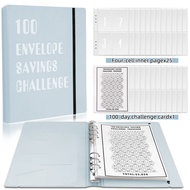 100 Envelope Savings Challenge Book PP Cover Cash Saving Plan Cash Planner Set
