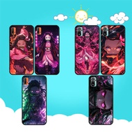 soft black Realme Q3 Q3i 5G V13 V11 V11S 9i 9 Pro 5G 9 Pro Plus 5G Anime Demon Slayer1 phone case