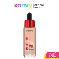 Loreal Paris Infallible 24H Tinted Serum 30ml # ลอรีอัล ปารีส รองพื้นเซรั่ม #3-4 Light Medium