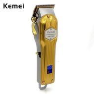 Kemei Professional All Metal Hair Clipper Men Hair Trimmer Fade Cutter Haircut Machine Barber Mower
