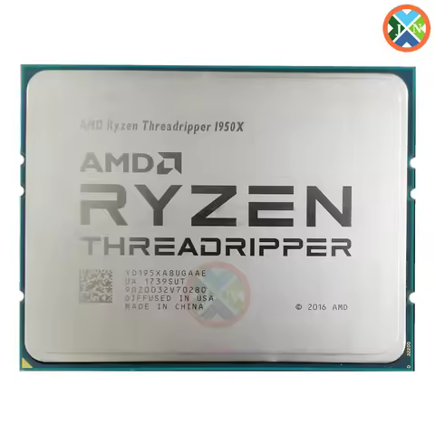 AMD Ryzen Threadripper 1950X 16 Cores 32 Threads Base Clock 3.4GHz Max. Boost Up to 4.0GHz Socket sT