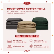 (COTTON TWILL HQ) BLANKET/BLANKET COVER (No Fill) HQ Cotton Twill Fabric (Sewn to size) 1m6/1m8/2m2x